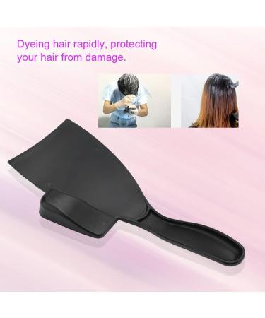 Highlighting Board & Balayage Brush Set - Black Plastic Hair Dye Tools for Salon & Home Use - Buy Online on GoSupps.com