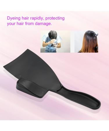 Black Highlighting Board & Hair Dye Brush Set - Salon Tools for Perfect Highlights - Plastic Dye Cream Container - Buy Online on GoSupps.com