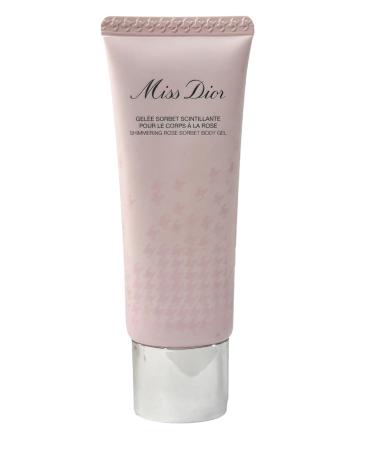 Dior Miss SHIMMERING ROSE SORBET BODY GEL Moisturizer SMALL - 75 ML / 2.5 FL OZ (pack of 1 item) - Buy Online on GoSupps.com
