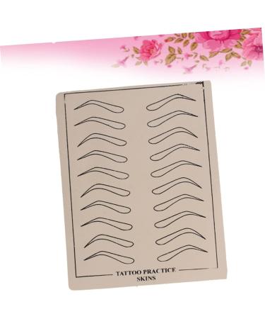 FOMIYES 12 Sheets eyebrow practice skin eyebrow microblading skin cosmetic 6 Pcsx2pcs As Shownx2pcs - Buy Online on GoSupps.com