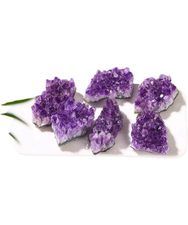 1/5/10PC 1PC/40-50g Natural Purple Amethyst Quartz Crystal Cluster Stone Druzy Geode Rock Specimens Ornament Home Decor Gift ZJGIDTEM (Color : Purple Size : 1Pc) 1Pc Purple - Buy Online on GoSupps.com