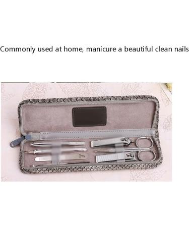 Manicure Set Nail Clippers for Fingernail and Toenail Professional Nail Cutter with Tweezers Nail File for Everyday use (Color : Grey) - Buy Online on GoSupps.com