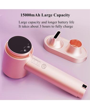 WTTTTW Portable Wireless Hair Dryer with Hot and Cold Air Rechargeable Cordless Hair Dryers with 15000mAh Battery 6 Modes Settings Travel Blowdryer Gifts for Women/Mom - Buy Online on GoSupps.com