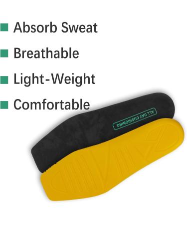 Shop Ariat Men's Shoe Insoles - Memory Foam Cushion Inserts for Comfort & Shock Absorption - Lightweight Replacement Footwear - Buy Online on GoSupps.com