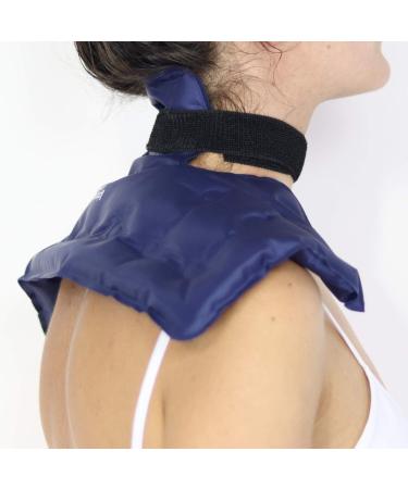 Hot Cold Gel Compress for Neck Pain Relief - 750g High Efficiency Gel | International Shipping - Buy Online on GoSupps.com