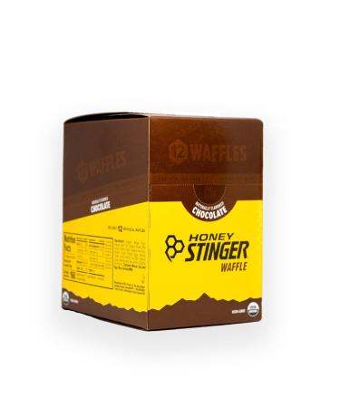 HONEY STINGER FOOD HS WAFFLE ORGANIC CHCOLATE BXof12