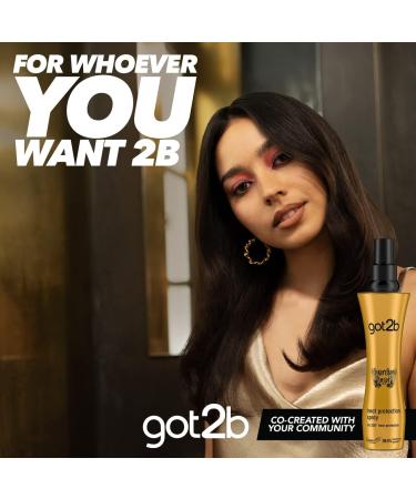 Got2b Guardian Angel Up to 230 degrees Heat Protection Hair Spray Contains Argan Oil Silicone Free 200ml (Pack of 2) 200 ml (Pack of 2) - Buy Online on GoSupps.com
