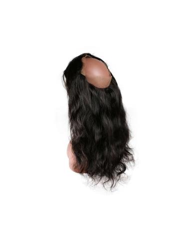 Mila Wavy Brazilian Virgin Hair Extensions & 360 Lace Frontal - Body Wave Remy Weave (18 + 16) - Buy Online on GoSupps.com