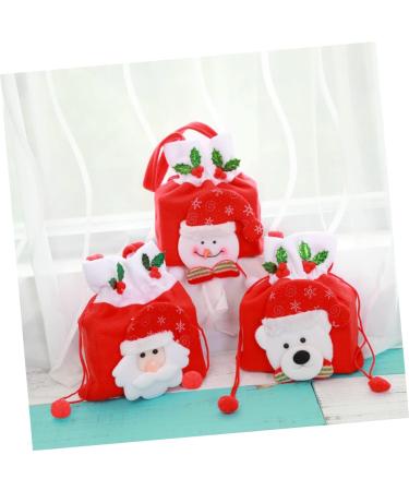 SEWOART Candy Bags Christmas Sweet Bag Santa Claus Candy Bag Christmas Candy Pouch Bag Storage Bag Elk - Buy Online on GoSupps.com
