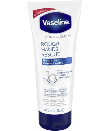 Vaseline Clinical Care hand Cream for Sensitive and Dry Hands Rough Hands Rescue Hypoallergenic 100 Ml 100 Milliliters - Buy Online on GoSupps.com