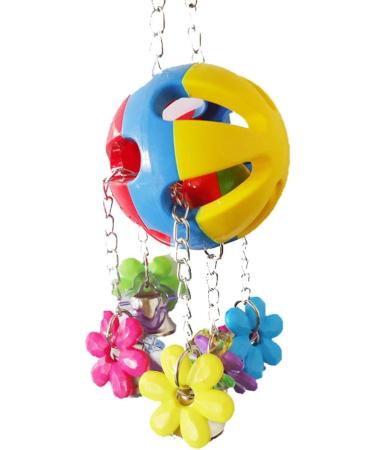 Keersi Parrot Chew Toy Ball for Pet Parrot Budgie Parakeet Cockatiel Conure Lovebird Finch Canary Cockatoo African Grey Macaw Eclectus Amazon Cage Accessories - Buy Online on GoSupps.com