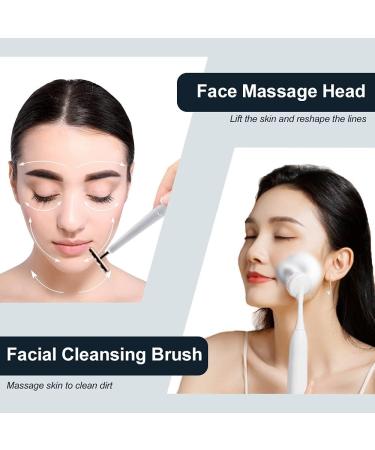 Buy Sonic Electric Toothbrush - USB Rechargeable 6 Modes 5 Brush Heads & Facial Cleansing | Fast International Shipping - Buy Online on GoSupps.com