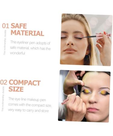 Homoyoyo 2 pi ces Eyeliner Liquide Lot pour Maquillage Yeux Tenue Longue Dur e Compatible avec Faux Cils Magn tiques Maquillage Fille pour Halloween et F tes - Buy Online on GoSupps.com