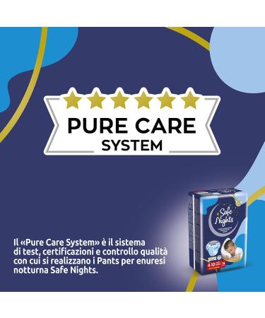Babylino Safe Nights Boy - Absorbent Night Pants for Babies 4-10 Years (20-35 kg) - Pack of 14 for Comfortable Sleep - Buy Online on GoSupps.com