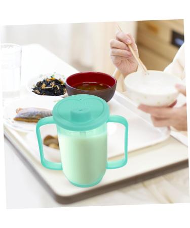 Gleavi Unbreakable Recovery Cup | Independent Drinking Cup for Pregnant Women | Light Green Water Bowl & Bottle (13.8x13cm) - International Shipping Available - Buy Online on GoSupps.com