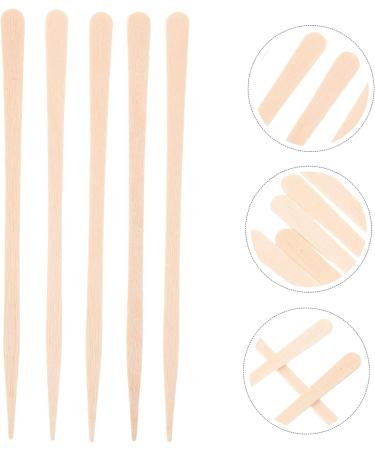 WOONEKY Hair Sticks - 100pcs Wooden Wax Spatula for Hair Removal & Waxing - Buy Online on GoSupps.com