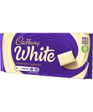  Cadbury Cadbury Creamy white chocolate bar 90g - Buy Online on GoSupps.com