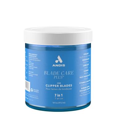 Andis Blade Care Plus Dip Jar - for Clippers Trimmers & Blade Corrosion for Rust Heat & Noise Prevention Colorless & Odorless Vitamin E enriched for Extend-A- Blade Life 16.5oz Dip Jars - Buy Online on GoSupps.com