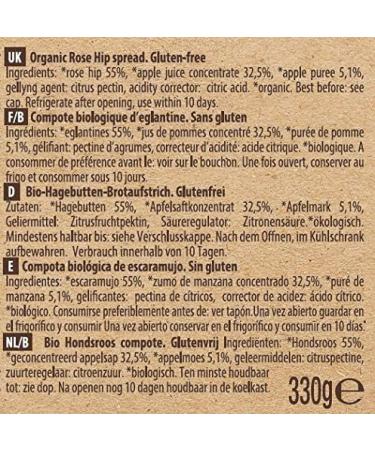  Probios Probios Organic Dog Rose Compound - Pack of 6 x 330 g - Buy Online on GoSupps.com