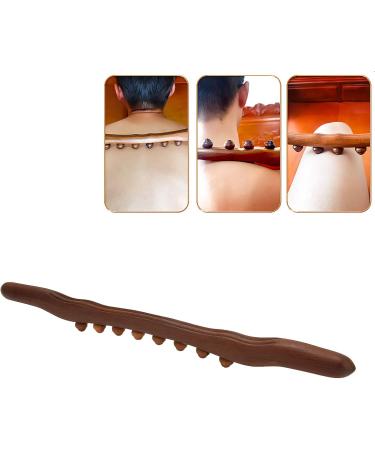 Verdant Touch Wooden Body Massage Stick - Roller Scraping Tool for Muscle Relaxation & Beauty Salon/Home Use - Shop Internationally - Buy Online on GoSupps.com