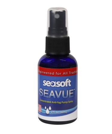 Seasoft SeaVue Concentrated Anti-Fog Pump Spray for Scuba Masks and Swim Goggles - 2 fl oz.