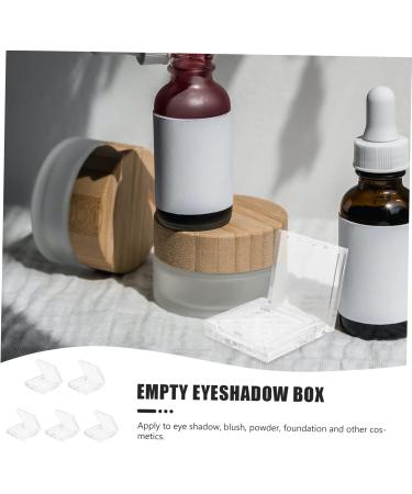 Beavorty 5pcs Eye Shadow Box Makeup Highlighter Loose Powder Storage Small Empty Eyeshadow Case Sample Box - Buy Online on GoSupps.com