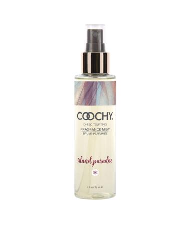 Coochy Fragrance Mist Body Spray - Organic Boost of Scent for Skin & Hair - Infused w/Acai Berries & Mangosteen - Island Paradise 4floz/118ml