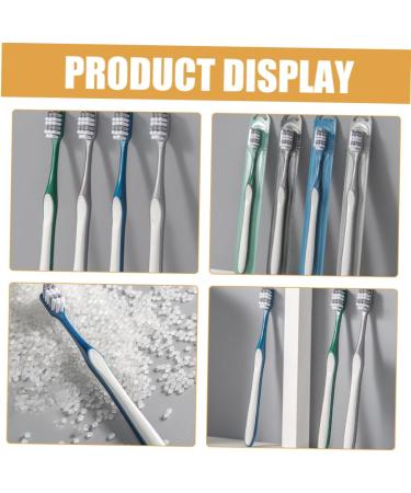 Healvian 8ST Toothbrush - Portable Manual Bristle Brush for Tooth Spot Reduction | Travel-Friendly Household Toothbrush - Buy Online on GoSupps.com