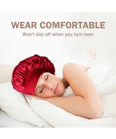 Silk Sleep Bonnet: Protect Your Hair While Sleeping - Buy Online on GoSupps.com