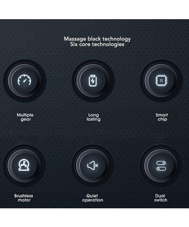 Fascia Muscle Massage Gun - Deep Tissue Relaxation & Pain Relief | Portable 12-Speed Massage Device - Buy Online on GoSupps.com