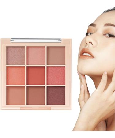  Gacqpli Eyeshadow Palette Professional Eyeshadow Makeup 9 Colours | Natural Eye Makeup Nude Multicolour Long Lasting Eyeshadow for Beginners - Buy Online on GoSupps.com