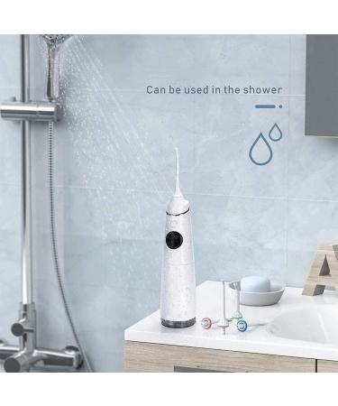 GeRRiT Cordless Water Flosser - Professional Portable Dental Oral Irrigator | 280ML Rechargeable IPX7 Waterproof 4 Modes - Ideal for Home Travel Braces & Bridges - Buy Online on GoSupps.com