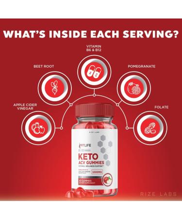 FitLife Keto Gummies - Advanced Weight Loss with Apple Cider Vinegar (60 Count) | Extra Strength Fat Burner Supplement - Buy Online on GoSupps.com