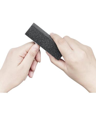 10 Pcs Nail Buffer Sanding Block 100/180 Grit - Nail Files Art Pedicure Manicure File (Black Purple) - Buy Online on GoSupps.com