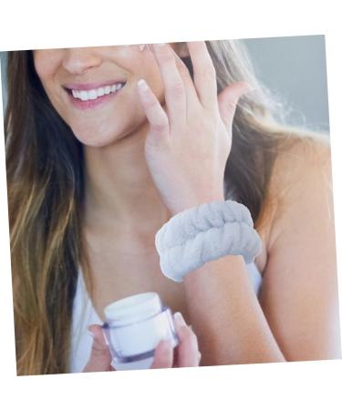 BESTYASH 3paires Bracelets pour Lavage du Visage D licats et Confortables Serviettes Spa Pratiques pour Nettoyage Facial Domicile - Buy Online on GoSupps.com