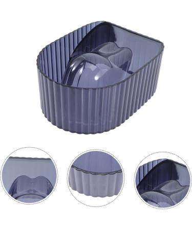 FRCOLOR Nail Soak Off Bowls Manicure Hand Soak Bowl Soak off Gel Polish Remover Gel Nail Polish Remover Manicure Bowl Black Nail Bowl Dip Nail Remover Nail Glue Remover Acrylic Spa 14.2x11cm As Shown - Buy Online on GoSupps.com
