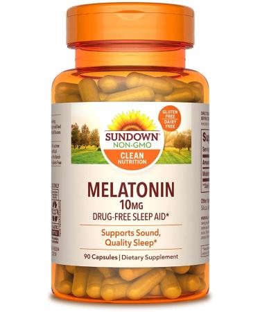 Sundown Naturals Melatonin 10 mg 90 Capsules