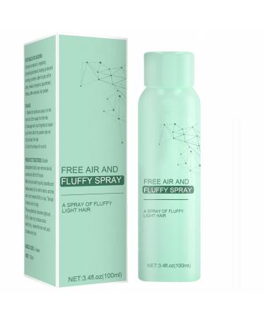 Hair Fluffy Spray Plump Spray Magic Spray Quick Spray Wash Free Dry Hair Spray Degreasing Spray Hair Gel Fluffy Styling Long-lasting Refreshing Suitable for All Hair Types (1Pcs)
