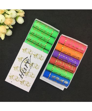 6pcs/box Color Changing Lip Gloss Lipstick Long Lasting Lip Pencil Butterfly Lipstick Cosmetics Makeup Gifts - Buy Online on GoSupps.com