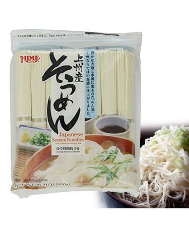 Hime Japanese Dried Somen Noodles 28.21-Ounce - 2 Pack Bundle - Buy Online on GoSupps.com