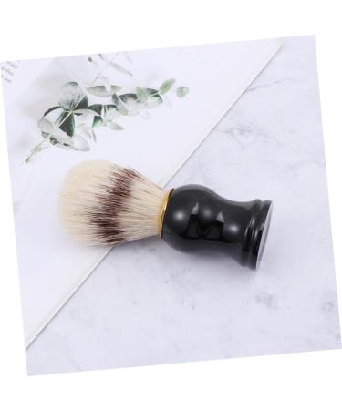 Beaupretty 2 Pcs Shaving Brush Set - Men's Beard & Mustache Brush with Nylon Bristles | Ideal Grooming Tool for Perfect Facial Hair - Buy Online on GoSupps.com