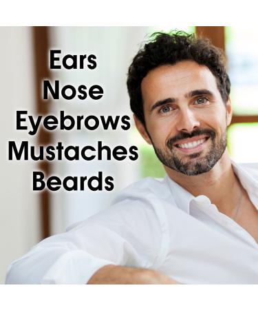 Premium Hair Scissors - German Stainless Steel for Safe Trimming of Nose Ears Eyebrows Mustaches & Beards - International Shipping Available - Buy Online on GoSupps.com