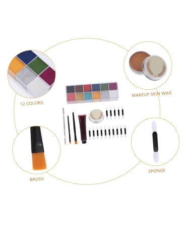 Buy MERRYHAPY Scar Makeup Tools | Fake Blood & Skeleton Face Kit for Halloween & Parties - Buy Online on GoSupps.com