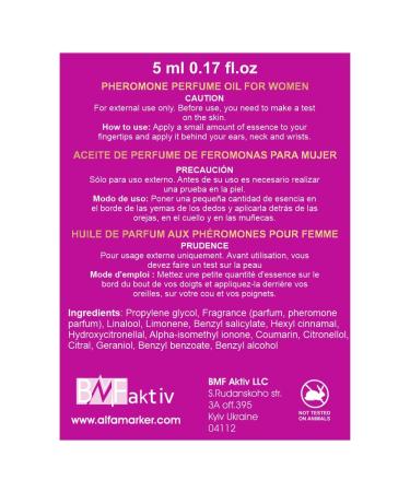 Alluring Perfumes for Women - Perfume Oil for Women - Seductive Long-Lasting Fragrance - Floral Fruity Enhanced Scents Perfume - Dropper Bottle 5ml Bright 0.17 Fl Oz (Pack of 1) - Buy Online on GoSupps.com
