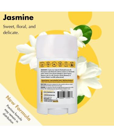 MONA BRANDS All Natural Deodorant For Women & Men | For Sensitive Skin | No Aluminum or Baking Soda | (JASMINE 1.76 Oz) - Buy Online on GoSupps.com