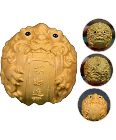 Chinese Decor Wooden Massage Ball Tool - Hand Massage Device & Fitness Globe for Relaxation - Buy Online on GoSupps.com