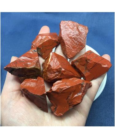 Natural Stone 2pcs Natural Crystal Red Jasper Tumbled Stone Rock Quartz Rough Minerals Specimen Gemstone Reiki Decor Gift Stone Mineral Specimen - Buy Online on GoSupps.com