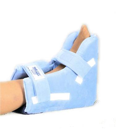 Skil-Care Heel-Float Heel Protector  Pressure Relieving Boot for Heel Ulcers or Foot Injuries  Medium  Blue Medium (Pack of 1)