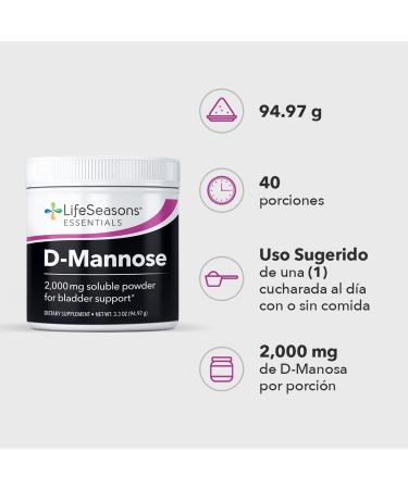 LifeSeasons Urinari-X + D-Mannose Powder Bundle Urinary Tract Support & Fast UTI Relief Bladder Comfort Healthy Microflora Cranberry Grapefruit Seed Caprylic Acid 90 Capsules + 45 Servings - Buy Online on GoSupps.com
