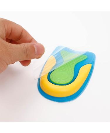 4 Pairs of Heel Spur Inserts & Cushions | Orthopedic Gel Insoles for Plantar Fasciitis Relief - International Shipping Available - Buy Online on GoSupps.com